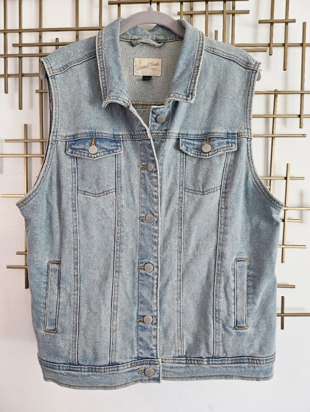 Girls XXL - Universal Thread- Light Blue Denim Vest